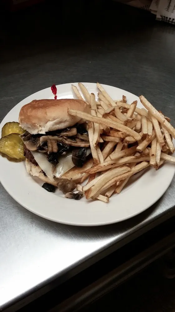 Mushroom & Swiss Burger